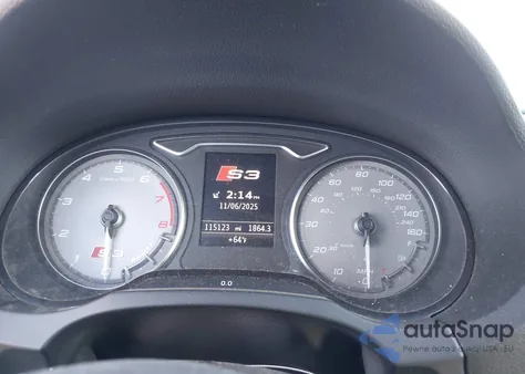 2015 Audi S3 2.0T Premium Plus из США, поврежденный, VIN WAUBFGFF4F1114479